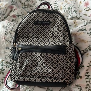 MINI TOMMY HILFIGER MONOGRAMMED BACKPACK in GREAT CONDITION used very lightly